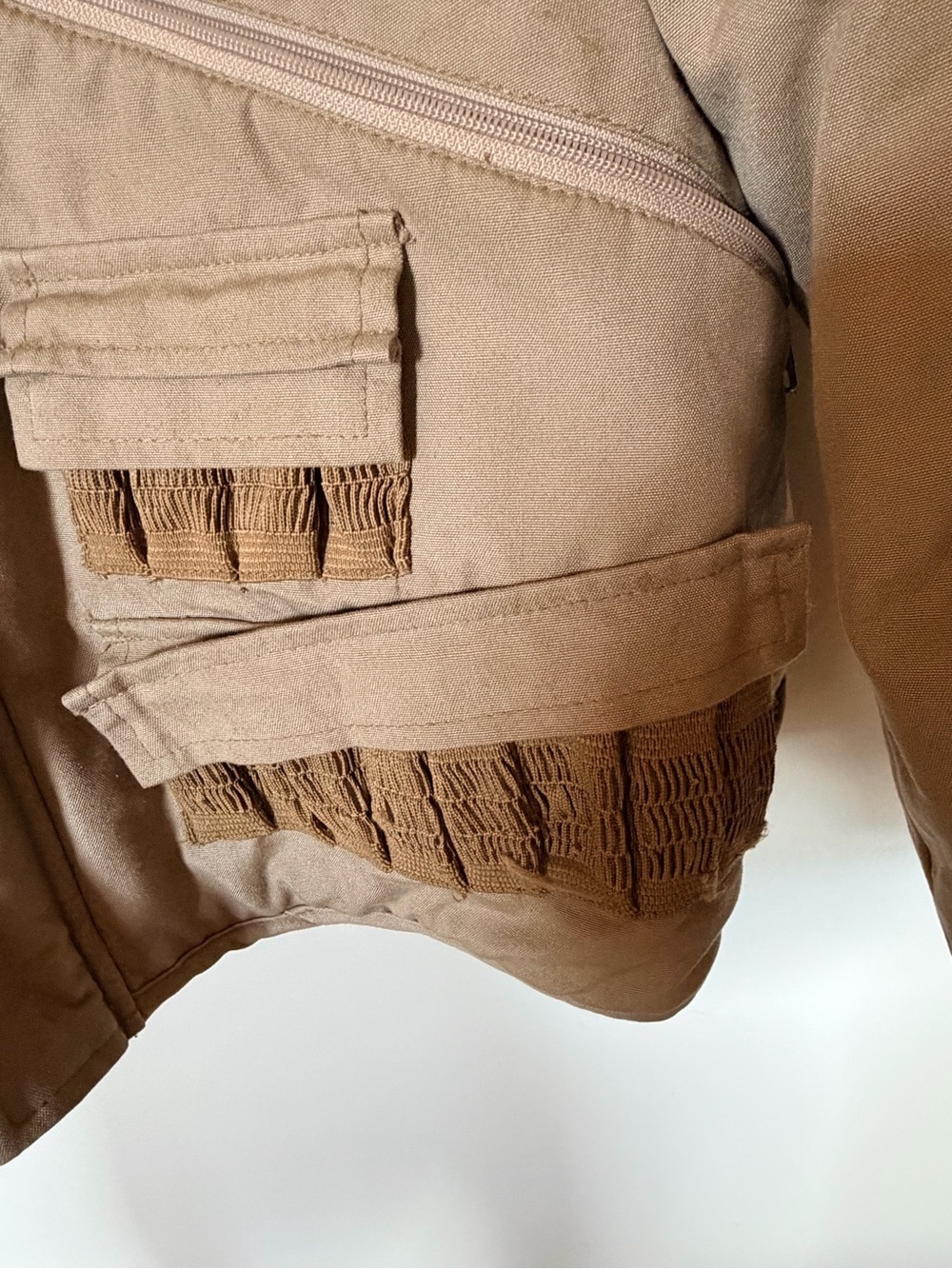 Vintage Colombia hunting fishing jacket tan M - Picture 8 of 10